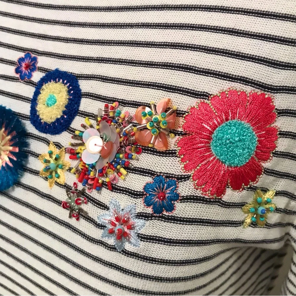Talbots floral row